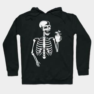 Skeleton coffee Hoodie